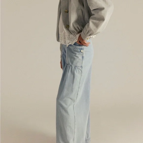 Free People Parachute Jeans - Picture 2 of 6